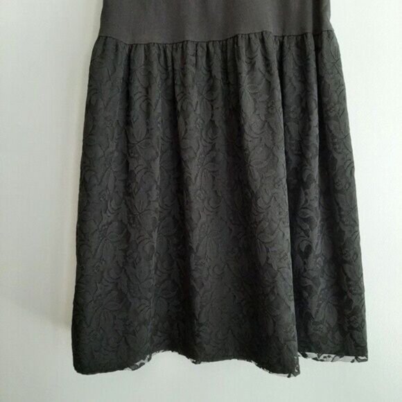 URBAN RENEWAL Vintage Fabric Floral Lace Mini Cami Dress Sz M - Picture 4 of 12